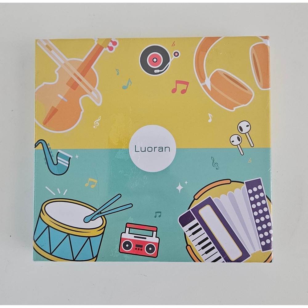 Luoran M4S MP3 Player Kids 4" Blue 2GB + 16GB Android Touchscreen USB-C Music